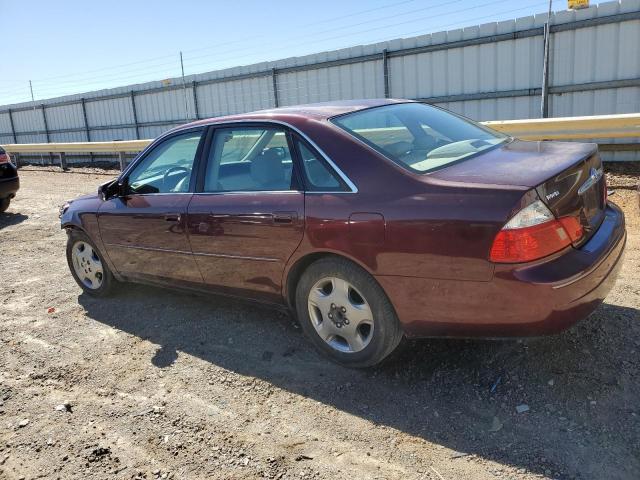 4T1BF28B63U288558 - 2003 TOYOTA AVALON XL BURGUNDY photo 2