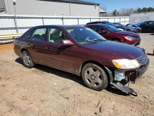 4T1BF28B63U288558 - 2003 TOYOTA AVALON XL BURGUNDY photo 4