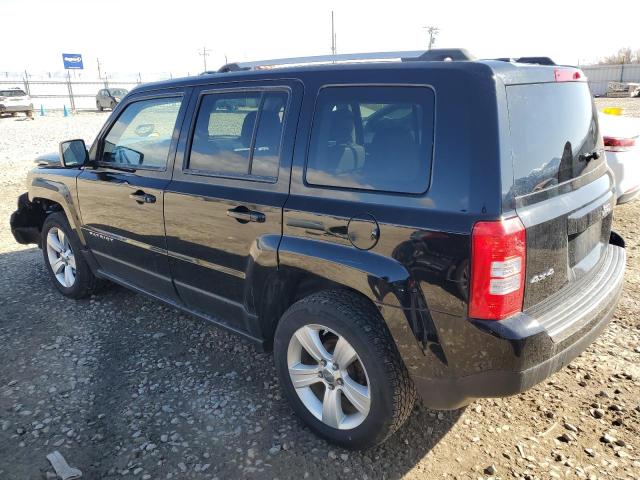 1C4NJRCB4CD717146 - 2012 JEEP PATRIOT LIMITED BLACK photo 2