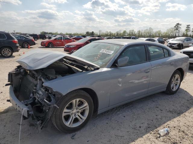 2C3CDXBG7MH541783 - 2021 DODGE CHARGER SXT SILVER photo 1