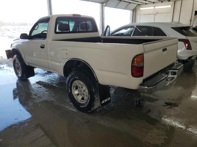 4TAPM62N2YZ579445 - 2000 TOYOTA TACOMA WHITE photo 2