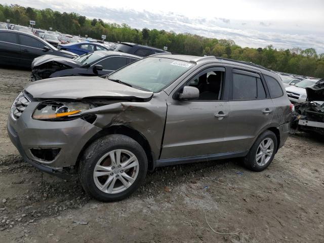 5XYZK4AG7BG054865 - 2011 HYUNDAI SANTA FE LIMITED GRAY photo 1