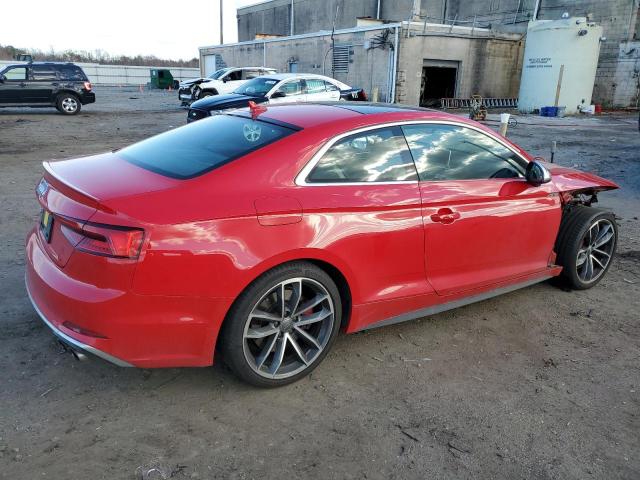 WAUP4AF51JA009469 - 2018 AUDI S5 PREMIUM PLUS RED photo 3