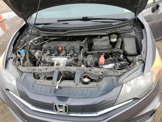 2HGFG3B53FH528847 - 2015 HONDA CIVIC LX GRAY photo 11