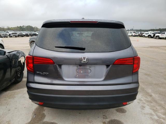 5FNYF5H33JB000980 - 2018 HONDA PILOT EX GRAY photo 6