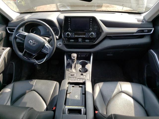 5TDHZRBH9LS503107 - 2020 TOYOTA HIGHLANDER XLE BLACK photo 8