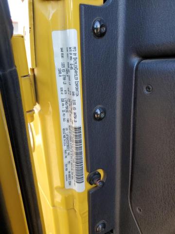 1J4FA64S55P386915 - 2005 JEEP WRANGLER / UNLIMITED RUBICON YELLOW photo 12