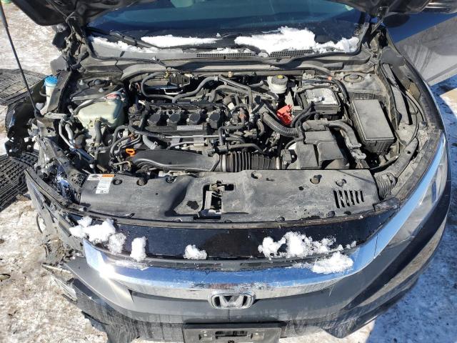 19XFC1F78HE019345 - 2017 HONDA CIVIC EXL შავი ფოტო 11