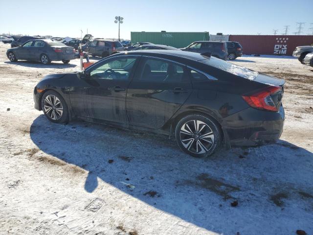 19XFC1F78HE019345 - 2017 HONDA CIVIC EXL შავი ფოტო 2