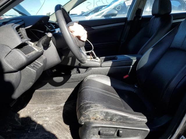 19XFC1F78HE019345 - 2017 HONDA CIVIC EXL შავი ფოტო 7