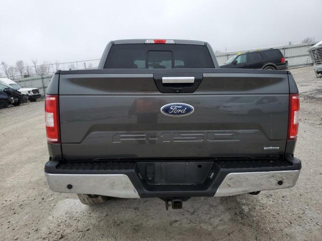 1FTEW1EP0JFA37757 - 2018 FORD F150 SUPERCREW GRAY photo 6