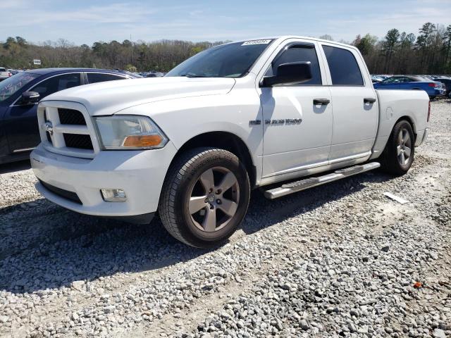 1C6RD6KT6CS141290 - 2012 DODGE RAM 1500 ST WHITE photo 1