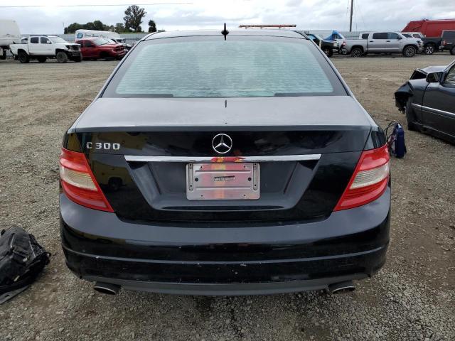 WDDGF5EB8AR089789 - 2010 MERCEDES-BENZ C 300 BLACK photo 6