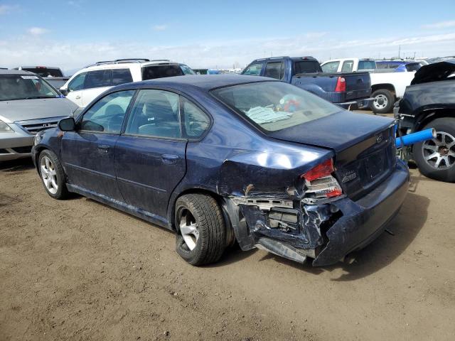 4S3BL626666202206 - 2006 SUBARU LEGACY 2.5I LIMITED BLUE photo 2