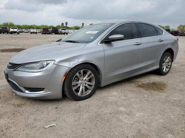 1C3CCCAB9FN543207 - 2015 CHRYSLER 200 LIMITED SILVER photo 1