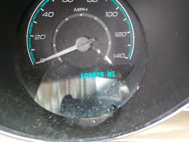 1G1ZC5E18BF219553 - 2011 CHEVROLET MALIBU 1LT GOLD photo 9