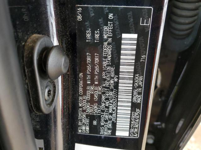 JTEBU5JR2G5372777 - 2016 TOYOTA 4RUNNER SR5/SR5 PREMIUM 黑色 照片 14