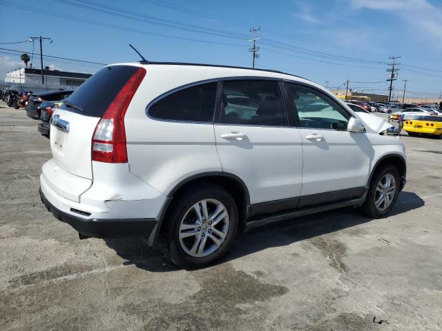 5J6RE3H70BL029926 - 2011 HONDA CR-V EXL WHITE photo 3