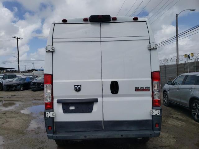 3C6TRVDG1JE120168 - 2018 RAM PROMASTER 2500 HIGH أبيض صورة 6