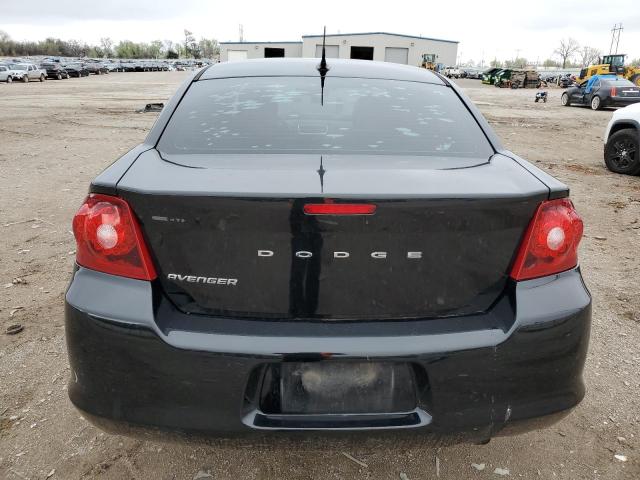 1C3CDZAB4DN630462 - 2013 DODGE AVENGER SE BLACK photo 6