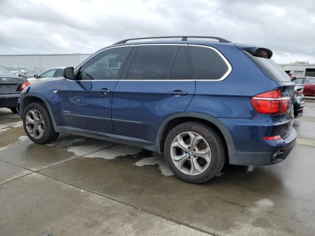 5UXZV8C58BL418434 - 2011 BMW X5 XDRIVE50I BLUE photo 2