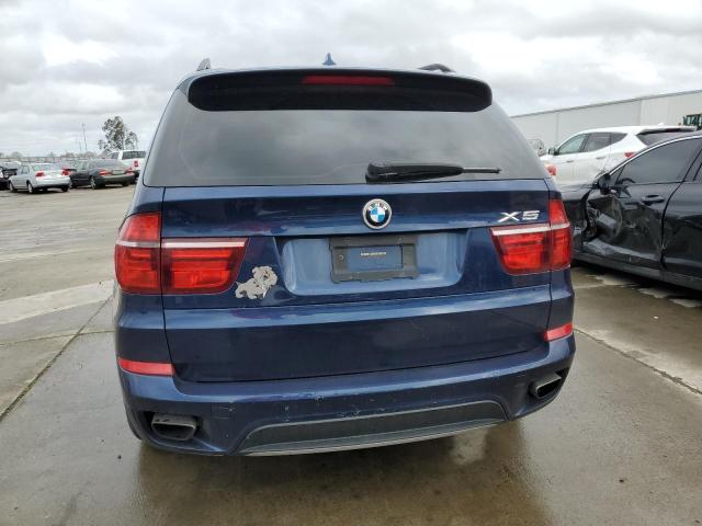 5UXZV8C58BL418434 - 2011 BMW X5 XDRIVE50I BLUE photo 6