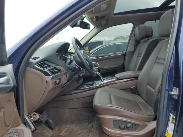 5UXZV8C58BL418434 - 2011 BMW X5 XDRIVE50I BLUE photo 7