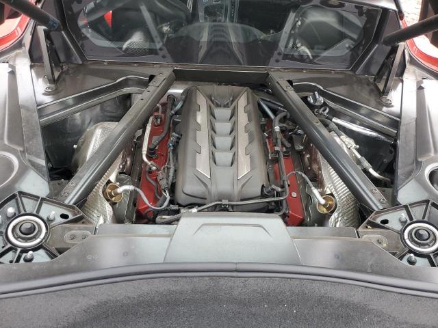 1G1YA2D46R5100413 - 2024 CHEVROLET CORVETTE STINGRAY 1LT RED photo 11