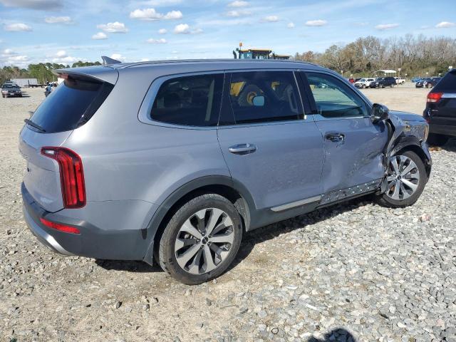 5XYP64HC9NG241365 - 2022 KIA TELLURIDE S GRAY photo 3