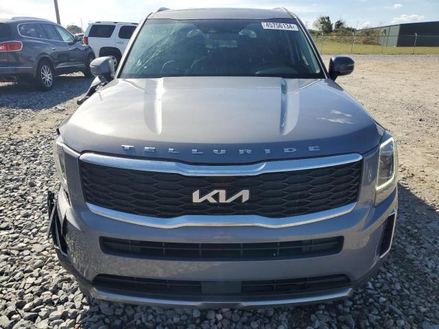 5XYP64HC9NG241365 - 2022 KIA TELLURIDE S GRAY photo 5