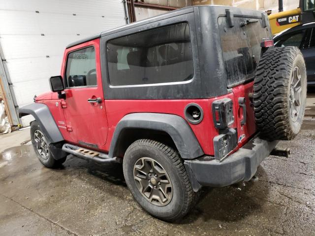 1C4AJWAG1CL199885 - 2012 JEEP WRANGLER SPORT RED photo 2