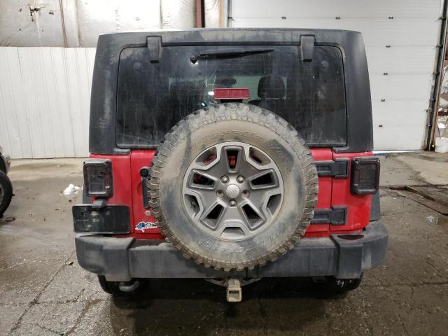 1C4AJWAG1CL199885 - 2012 JEEP WRANGLER SPORT RED photo 6