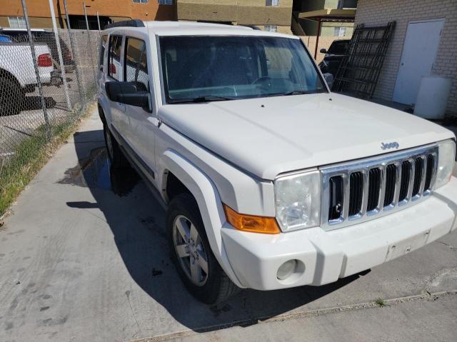 1J8HH48K27C599736 - 2007 JEEP COMMANDER WHITE photo 1