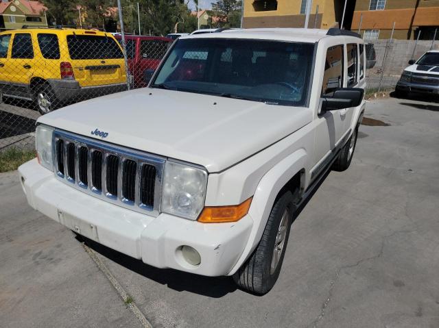 1J8HH48K27C599736 - 2007 JEEP COMMANDER WHITE photo 2