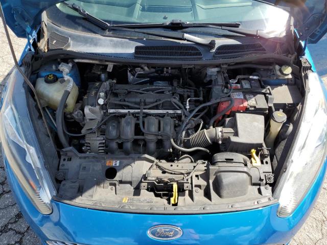 3FADP4BJXFM110155 - 2015 FORD FIESTA SE BLUE photo 11