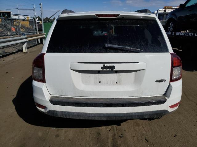 1C4NJCBA8ED830459 - 2014 JEEP COMPASS SPORT WHITE photo 6