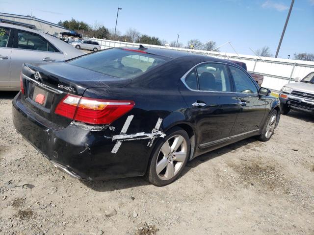 JTHGL5EF3B5043865 - 2011 LEXUS LS 460L BLACK photo 3