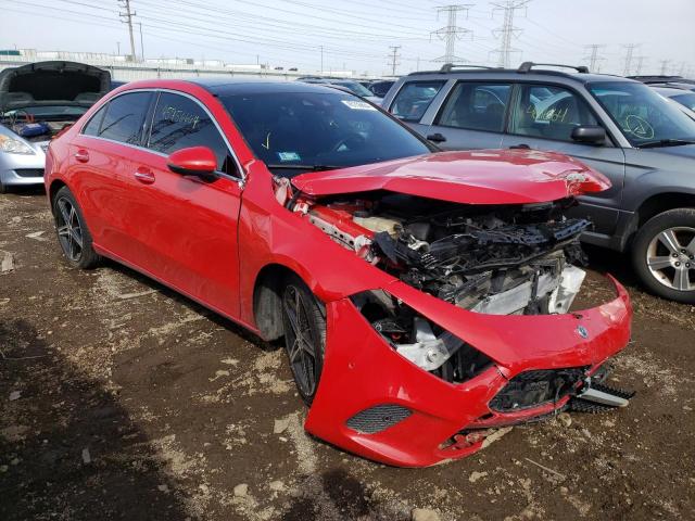 WDD3G4FB5KW020419 - 2019 MERCEDES-BENZ A 220 4MATIC RED photo 4
