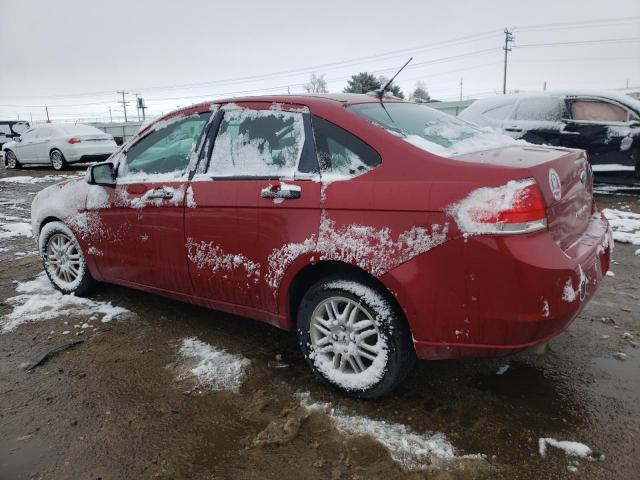 1FAHP3FN9AW209177 - 2010 FORD FOCUS SE RED photo 2