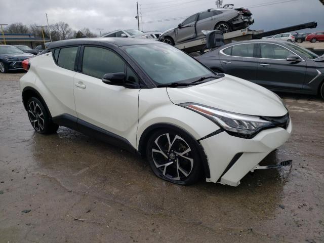 JTNKHMBX4L1064278 - 2020 TOYOTA C-HR XLE WHITE photo 4