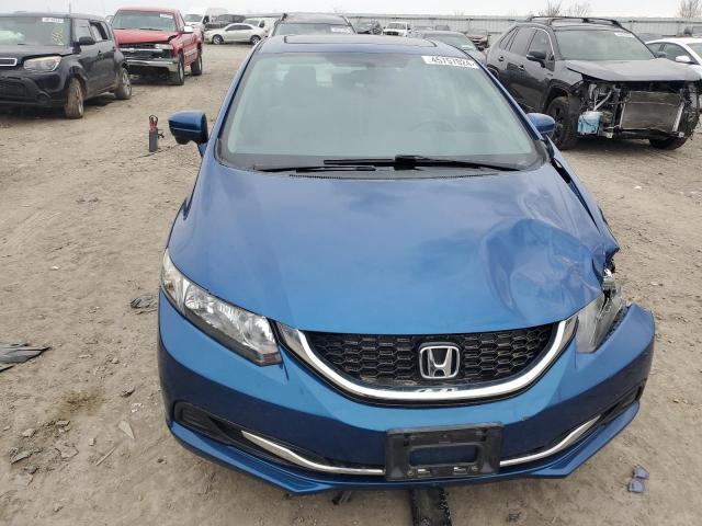 19XFB2F8XEE037312 - 2014 HONDA CIVIC EX BLUE photo 5