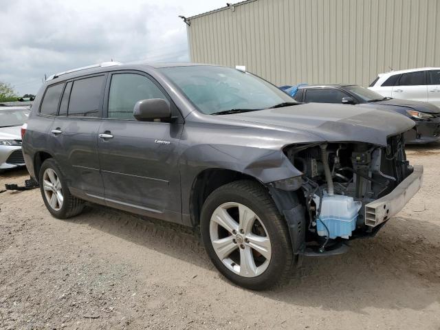 5TDYK3EH6AS023892 - 2010 TOYOTA HIGHLANDER LIMITED GRAY photo 4