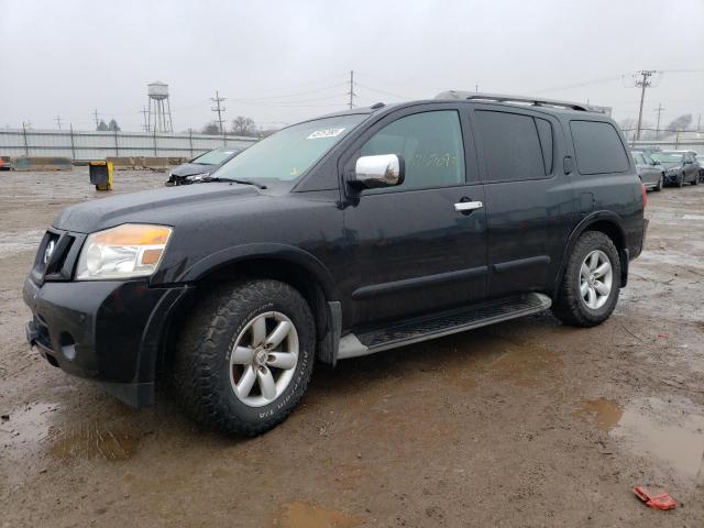 5N1AA08C28N627308 - 2008 NISSAN ARMADA SE BLACK photo 1