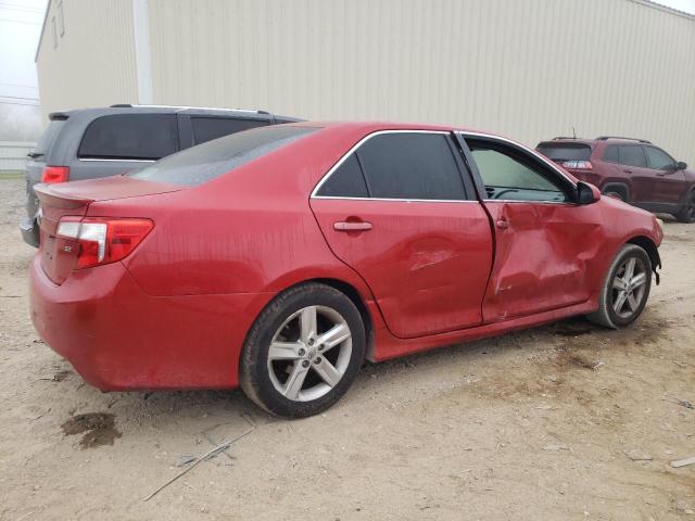 4T1BF1FK9EU793543 - 2014 TOYOTA CAMRY L RED photo 3