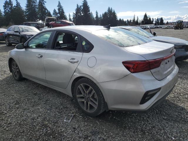 3KPF34AD1KE046103 - 2019 KIA FORTE GT LINE SILVER photo 2