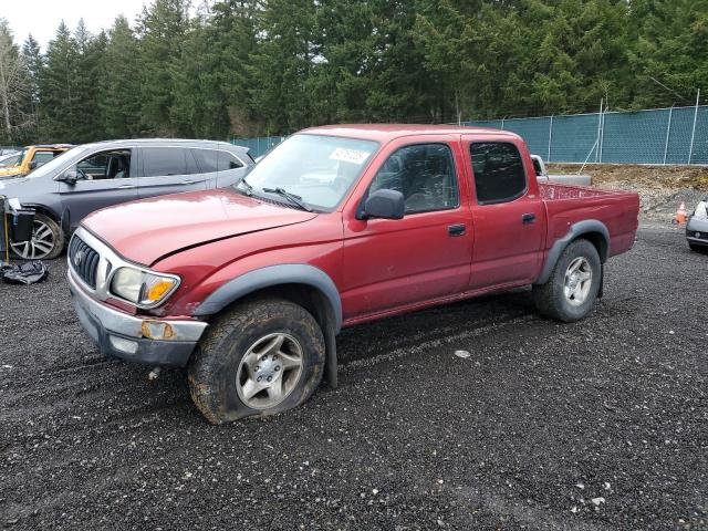 5TEGM92N52Z120394 - 2002 TOYOTA TACOMA DOUBLE CAB PRERUNNER RED photo 1