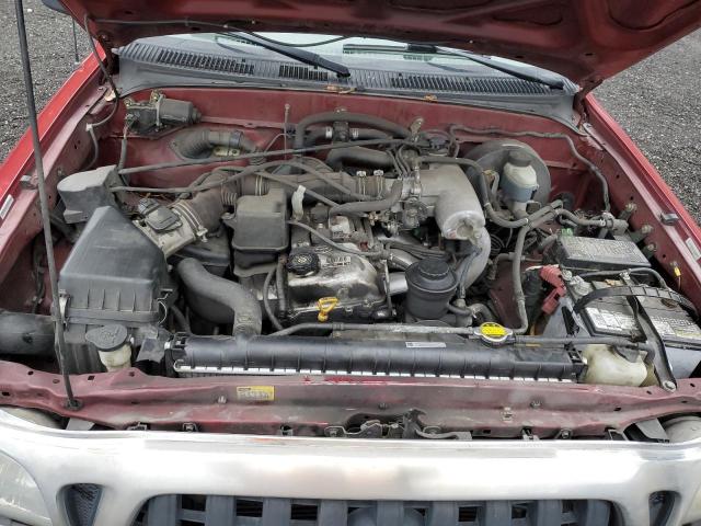 5TEGM92N52Z120394 - 2002 TOYOTA TACOMA DOUBLE CAB PRERUNNER RED photo 11