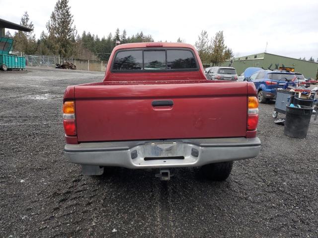 5TEGM92N52Z120394 - 2002 TOYOTA TACOMA DOUBLE CAB PRERUNNER RED photo 6