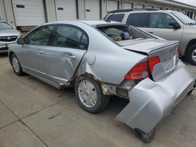 JHMFA362X7S005494 - 2007 HONDA CIVIC HYBRID SILVER photo 2