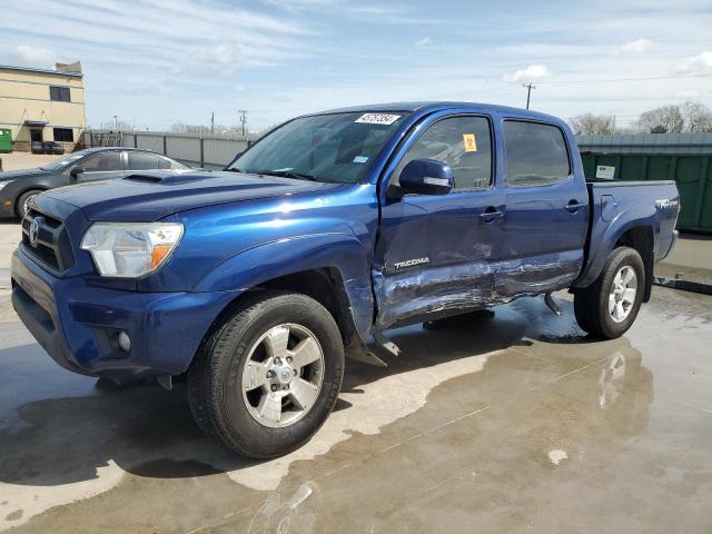 3TMJU4GN8EM163923 - 2014 TOYOTA TACOMA DOUBLE CAB PRERUNNER BLUE photo 1